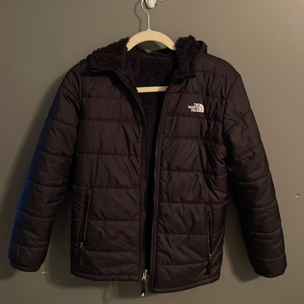 The North Face Boys' Mount Chimborazo Reversible Hoodie. Youth Large 14/16